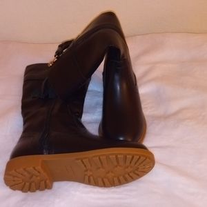 GIRLS KNEE HIGH Boots SIZE 2  WITH TASSELS 🆕🆕🆕🆕